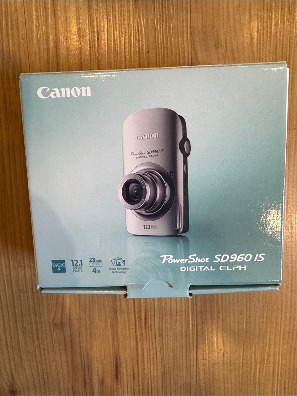 Canon PowerShot SD960 IS 12.1 MP Digital ELPH Camera Silver TESTED with Charger - Picture 3 of 15